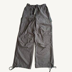 Jaded London Vintage Grey Parachute Cargo Pants Size Large NWT
